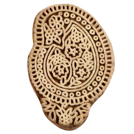 Set of 1 Piece New Wooden Printing Block